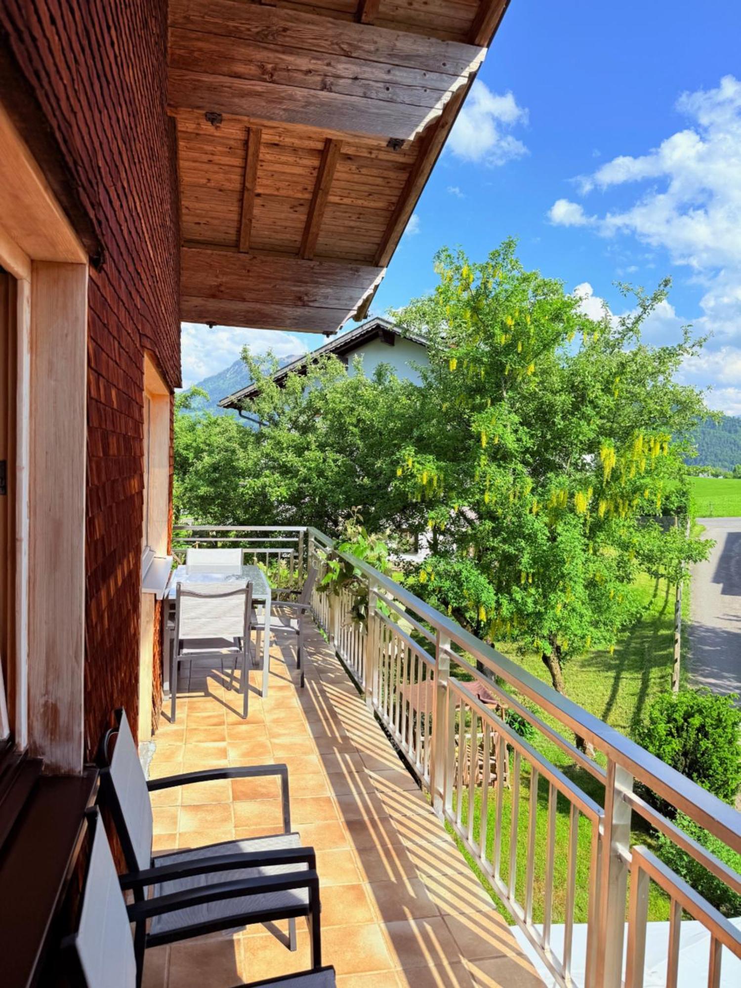 Wiesen Appartment Шварценберг им Брегенцервалд Екстериор снимка